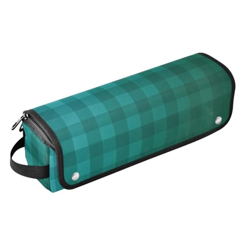 Bolso de viaje para herramientas capilares y alfombra resistente al calor, organizador de gran capacidad para planchas, rizadores y otros utensilios miniatura 1