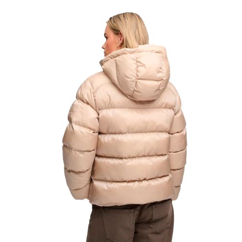 Doudoune àcapuche brillante femme Superdry - vue 3
