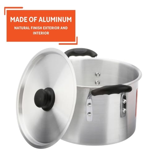 IMUSA 12Qt Aluminum Stock Pot - Image 3