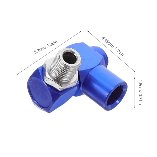 Conector giratorio neumático 1/4 NPT y adaptador de conexión rápida para herramientas 3