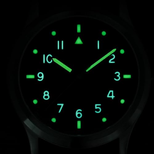 Image of TACTICAL FROG Militado 36mm Field Watch VH31 Japan Movt with Sweep Seconds Military Style Men's Watch with Nylon Strap, 100M Waterproof - ML13 /ML14 Series