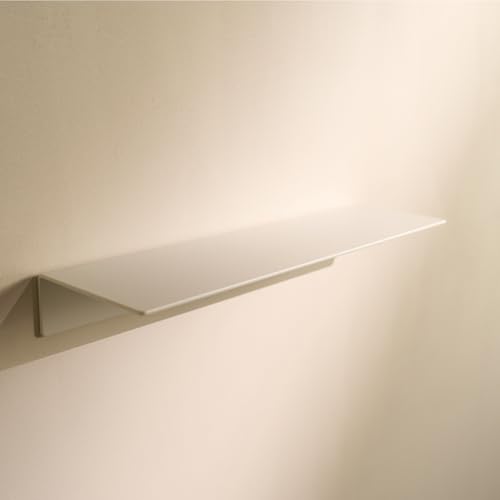 Miniatura 5 de Design Hamburgo Estantería De Baño Estantería De Pared Blanco Mate, 42 Cm