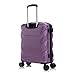 Rocklands® Cabin Suitcase 55x40x20cm Hard Shell TSA Lock, 4 Spinner Wheels, Lightweight Hand Luggage Small Travel Bag, Approved for 100+ Airlines Including Ryanair, EasyJet (Purple, Cabin (20 Inch))