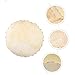 Hemoton 4pcs African Drum Skin Replacement Leather Drum for Improved Bass and Overtone Easy to Use Percussion Accessory for Drummers and Musicians