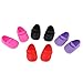 Colcolo 4 Paires de Sandales, Chaussures Plates pour Poupées de 16 Pouces, Accessoires