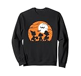 Peanuts - Halloween - Trick Or treat Silhouettes Sweatshirt