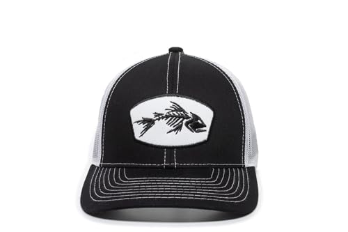 Image of Outdoor Cap Bonefish Graphic Trucker Hat - Mesh Back, Hook /Loop Closure, One Size