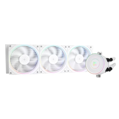 Image of Thermalright Aqua Elite 360 V5 ARGB White CPU Liquid Cooler, 360 Cooling Row Size,3xTL-S12-W PWM Fans,for AM4 /AM5,Intel LGA115X /1200 /1700 /1851, AIO CPU Cooler