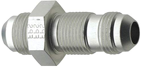 Fragola Performance Systems 483206-CL #6 Straight Bulkhead Clear