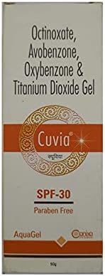 Eula Cuvia Aquagel Spf 30 - 50 Grams Cream For All Skin Type