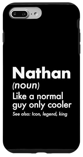 �l�C�T�� Like A Normal Guy Only Cooler Legend King �t�@�[�X�g�l�[�� �X�}�z�P�[�X iPhone 7 Plus/8 Plus �p