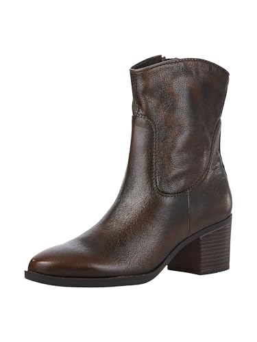 Bottines zippées MARCO TOZZI anti mal de pieds, botte tendance femme 2-25360-43