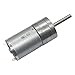 GRASAKY Model Geared 25GA370 DC Electric Gear Motor, 6v 12v 24v 25MM Shaft, High Torque Reversed Adjusted Speed Rotating Torque (Size : 280rpm, Color : 24V)