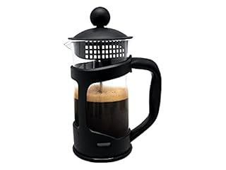 NERTHUS Cafetière française de Piston 18x11.5x8 cm 0.35L Noir