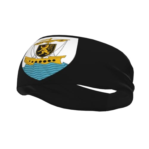 Galway Coat of Arms Sports Sweatband for Men & Women
