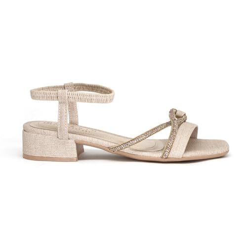 Sandália Salto Baixo Ramarim Feminina 2448201