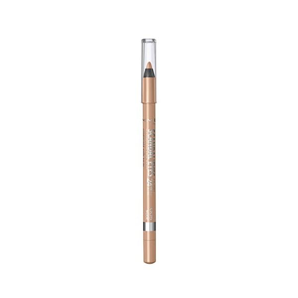 Rimmel-Scandaleyes-Waterproof-Kohl-Kajal-Liner-Nude-004-Fluid-Ounce Rimmel London Scandaleyes Waterproof Kohl Kajal Eyeliner Pencil, Intense Color, Long-Wearing, Smudge-Proof, 005, Nude, 0.04oz