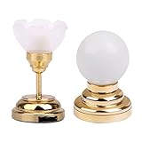 . Mit bunte runde halbtransparente regenschirm form lampenschirm