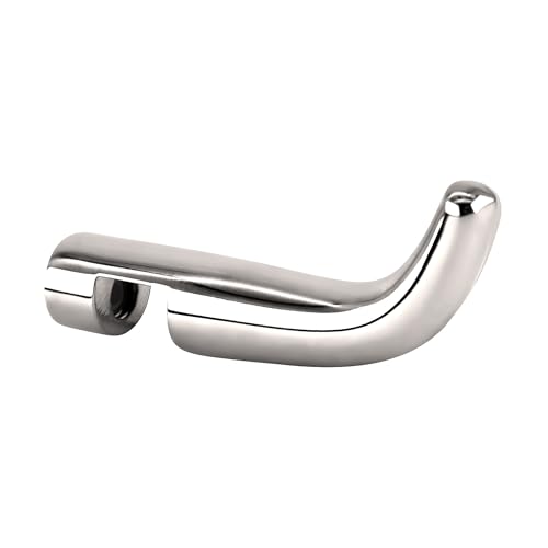BRIXWELL BRHS01CH Polished Chrome Designer Series Sleeve-Over Robe Hook