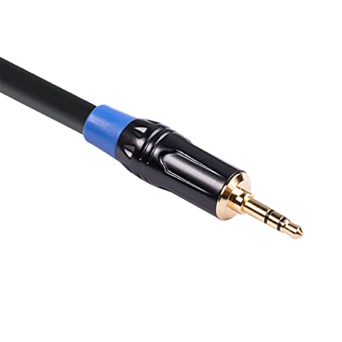 irene inevent Conector de fone de ouvido XLR de 3,5 mm de interconexão de microfone Adaptador de fio
