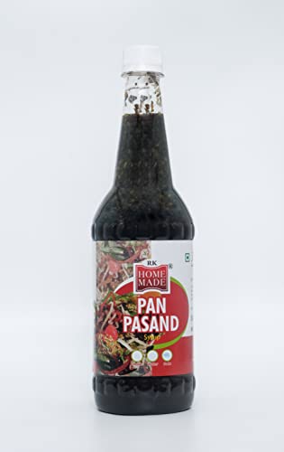 Image of RK Home Made Natural Syrup Pan Pasand Syrup | Concentrated Syrup & Squash | 750ml | Gluten-Free, 100% Vegan & Low Fat | Perfect Drink for Parties, Picnics & Road Trips