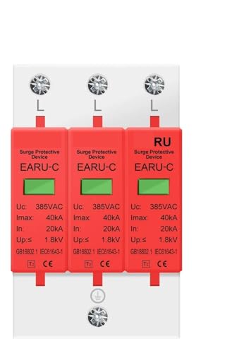 Parafoudre SPD évite les pannes électriques liées aux surtensions CC 500V 2P