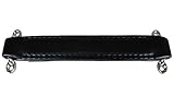 Penn Elcom H1008 Leather Style Replacement Strap Handle, Black with Black Stitching