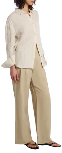 Women's Air Linen Pleated Trouser2