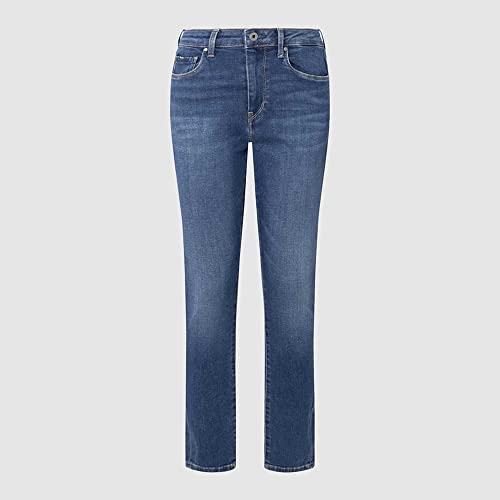 Pepe Jeans Damen Jeans Regent, Blau (Denim-cq6), 26W / 30L – Ansicht 4