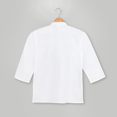 Image of Baby Boys Ethnic Wear Cotton Kurta Pyjama Set