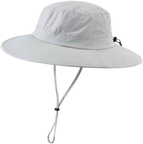 Home Prefer UPF 50+ Sun Hats for Men Women Foldable Wide Brim Fis...