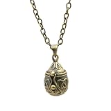 Beaupretty Collar Urna para Cenizas de Mascotas Vintage en Forma de Gota de Agua, Colgante de Bronce Pequeño para Recuerdo de Cremación, Accesorio Decorativo para Gato y Perro