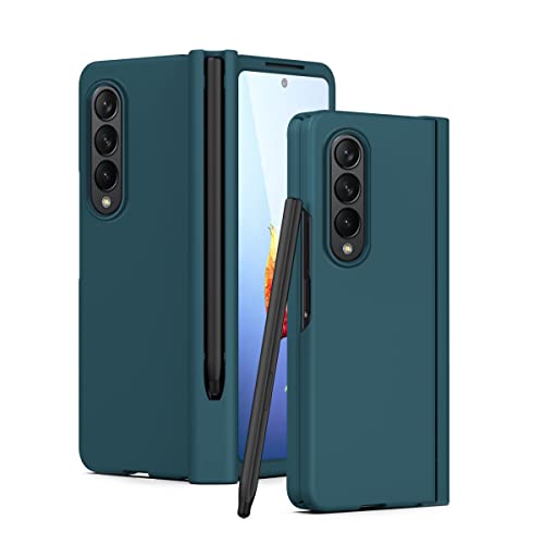 Funda de alta gama para Samsung Galaxy Z Fold 4 con blindaje de bisagra y soporte para S Pen