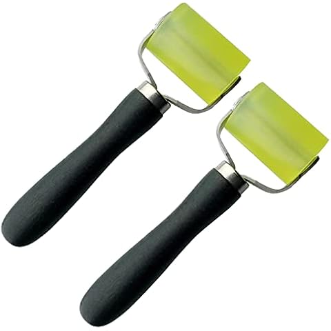 UCSAJI 2PCS Sound Roller,Bearings Equipped Automotive Car Audio Sound Deadening Application Wheel Roller,for Auto Car Audio Sound Deadening Application Cover