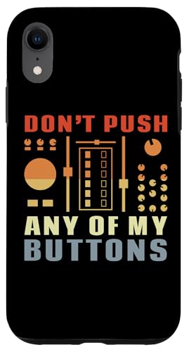 Ya en manzanajugosa.com: Carcasa para iPhone XR Cita Graciosa de un DJ - No aprietes Ninguno de mis Botones