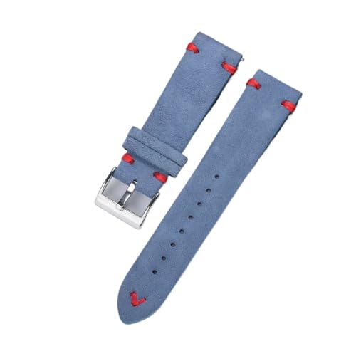 [X] XG[hU[vXgbv 18 ~[g 20 22 ~[gO[Be[Woh\tgXgohXeb`vohjo[T(Light blue red,18MM_STEEL BUCKLE)