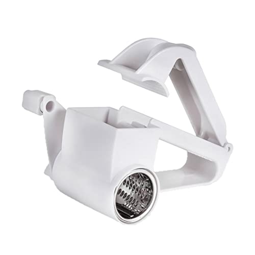 Rallador giratorio manual de acero inoxidable para quesos miniatura 1