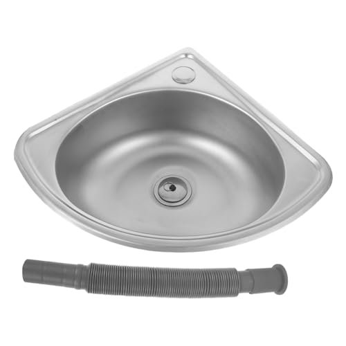 Fregadero multifuncional de pared lavabo de esquina para platos