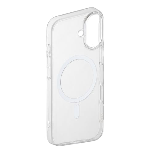 Image of TEKNE Crystal Clear Polycarbonate Case for iPhone 17 | MagSafe Compatible | Slim & Lightweight | UV-Resistant Anti-Yellowing | Transparent Back Cover - Clear