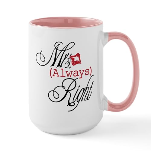 Taza grande de cerámica 15 oz Mrs. Always Right miniatura 1