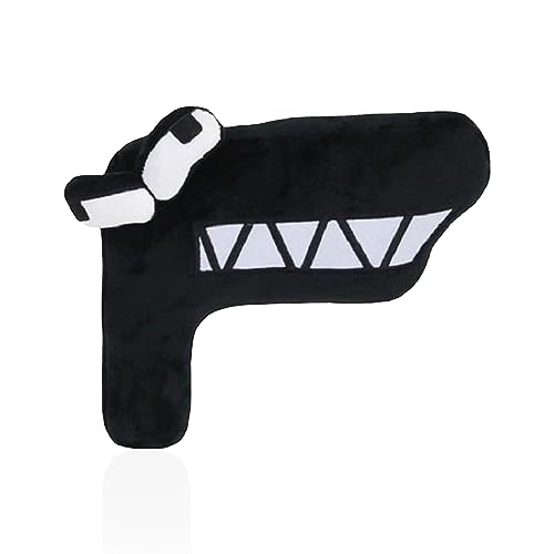 wiztex Alpha Bet Lore Rain Bow Friends - 20 cm Learning Letter Cuddly Toy - Colourful Cartoon Education Plush Toy - Portable Sonic Cuddly Toy Alpha Bet Letter F