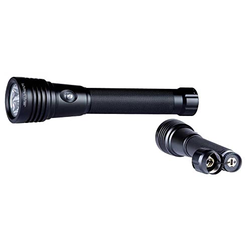 Salvimar Rigel, Torcia Subacquea Unisex Adulto, Nero, 255 cm
