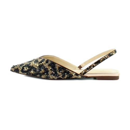 Mules Vance leopard au design pointu Betsey Johnson confortable - 2