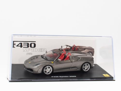 OPO 10 - 1/43 car compatible with Ferrari F430 Spider 2005 - GT019, Silver - Image 2