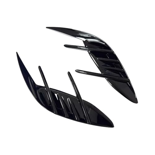 Couverture Grille Évent Pare-chocs Arrière Stinger Spoiler Look Sportif Noir