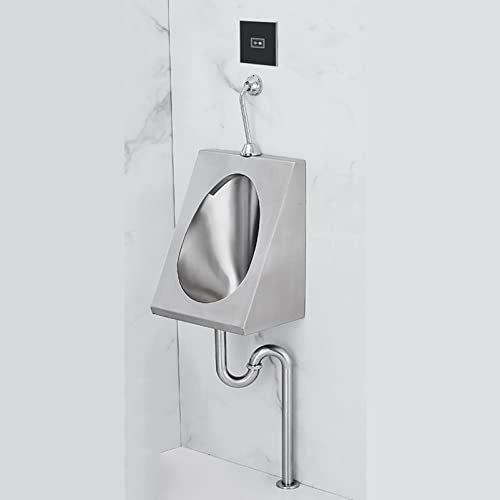 Bagni Moderni WC en Acero Inoxidable 304, portátiles para Hombre, a inducción, de pared, con descarga, baños públicos, cuadrados, de pared, alta eficiencia, B3 miniatura 1