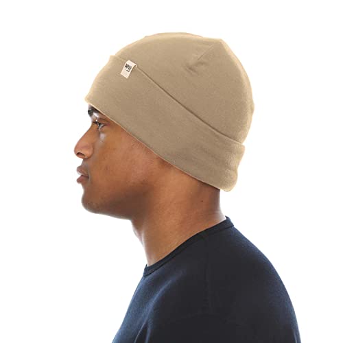 Image of 100% Merino Wool Cuff Beanie - Warm Winter Hat - Novelty Beanie - Toque