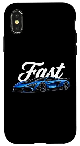Speed Fast �G�L�]�`�b�N�J�[�K�C ���[�X�J�[ �^�[�{ �L�b�Y �{�[�C�Y �����Y �X�}�z�P�[�X iPhone X/XS �p
