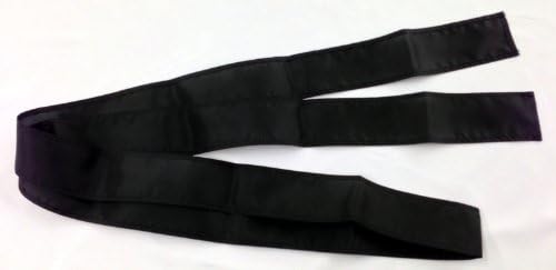 Black Mourning Ribbon For Flagpole Nylon Flags Unlimited 3 inches x 120 Inches image 2