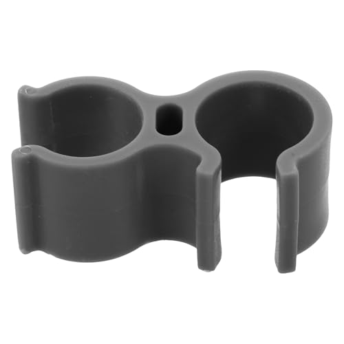 HOMSFOU Soporte de Plástico Cabezal Ducha para Silla de Clip para sin Taladro para Baño Seguro y Ducha para Mayores y Usuarios Discapacidad
